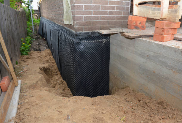 Expert waterproofing evaluation at a Dimondale, MI property